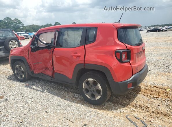 ZACCJAAT9GPD50370 2016 JEEP RENEGADE Red Rear left