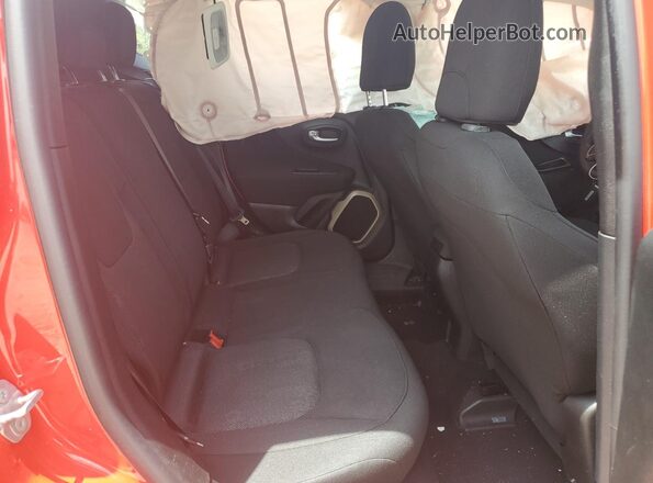 ZACCJAAT9GPD50370 2016 JEEP RENEGADE Red Rear seats view