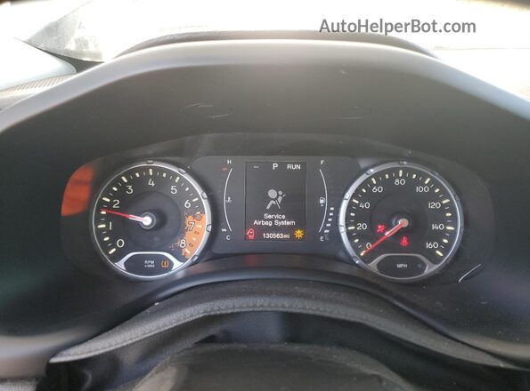 ZACCJABB0HPF27122 2017 JEEP RENEGADE Gray Սարքավորումների վահանակի տեսք