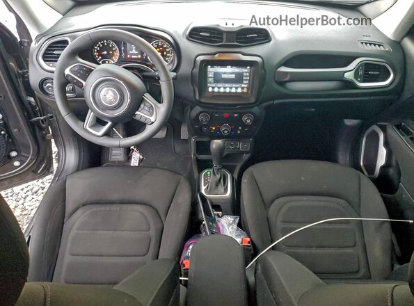 ZACCJABB0JPH78972 2018 JEEP RENEGADE Gray წინა პანელის ხედი