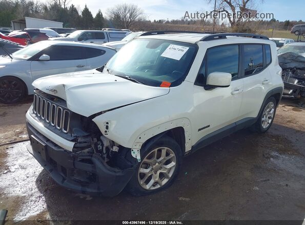 ZACCJABB7JPH05050 2018 JEEP RENEGADE White წინა მარცხენა ხედი სამი მეოთხედიდან