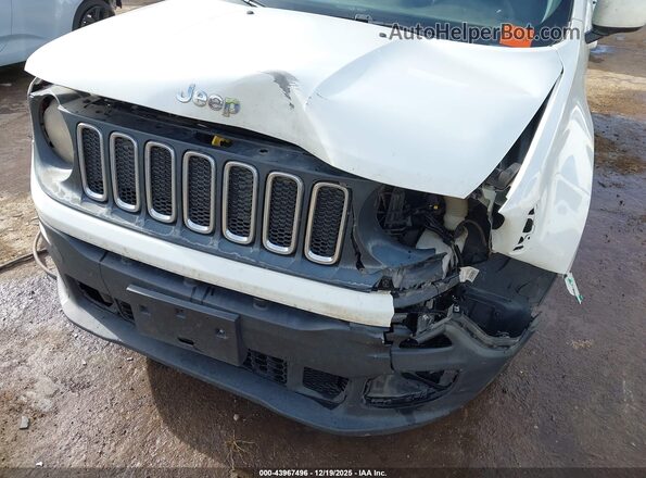 ZACCJABB7JPH05050 2018 JEEP RENEGADE White წინა ხედი