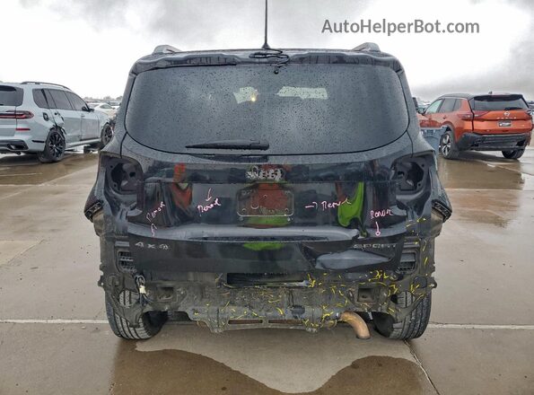 ZACCJBAB4HPF94040 2017 JEEP RENEGADE Black Vista trasera