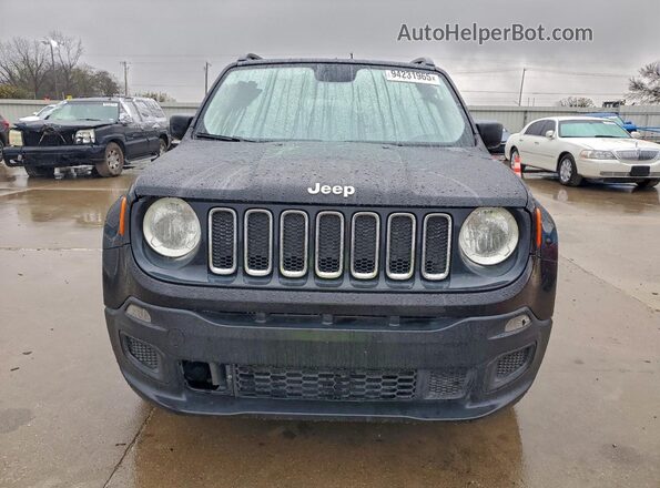 ZACCJBAB4HPF94040 2017 JEEP RENEGADE Black Vista frontal