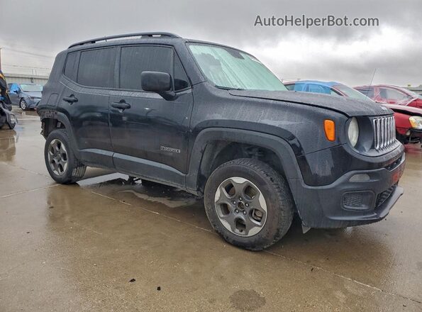 ZACCJBAB4HPF94040 2017 JEEP RENEGADE Black Delantero derecho