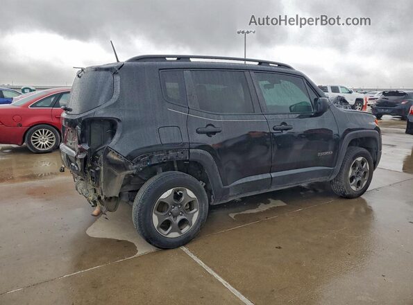 ZACCJBAB4HPF94040 2017 JEEP RENEGADE Black Trasero derecho