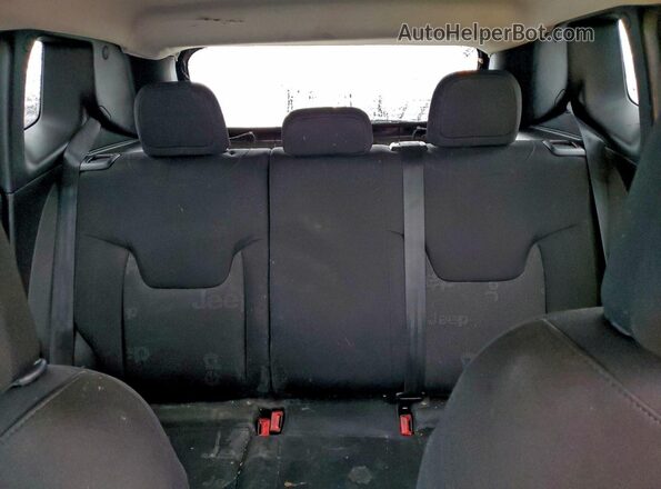 ZACCJBAB4HPF94040 2017 JEEP RENEGADE Black Vista de los asientos traseros