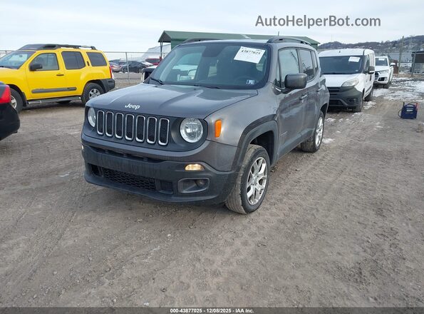 ZACCJBBBXJPH88902 2018 JEEP RENEGADE Серый Передняя левая четверть
