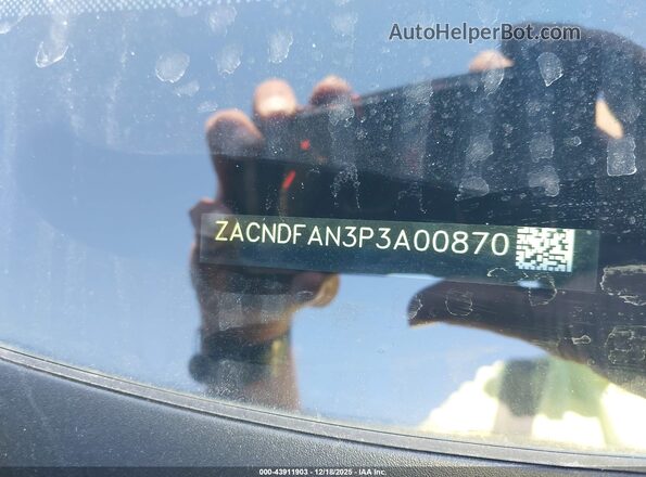 ZACNDFAN3P3A00870 2023 DODGE OTHER Black Շարժիչի բաժամունքի տեսք
