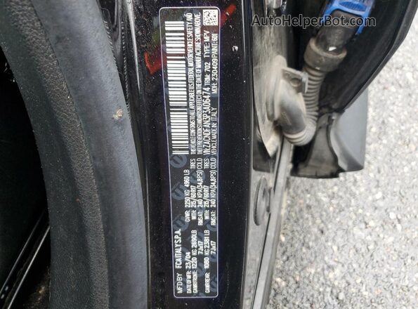 ZACNDFAN3P3A06474 2023 DODGE OTHER Black VIN կոդի պիտակի տեսք