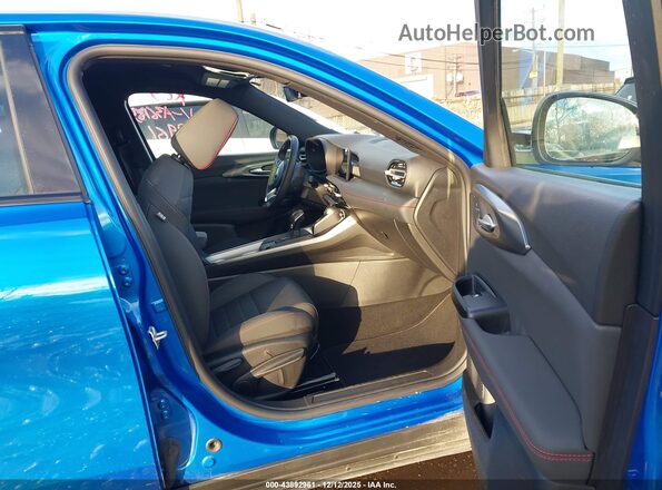 ZACNDFANXR3A36185 2024 DODGE OTHER Blue Widok wnętrza z przodu