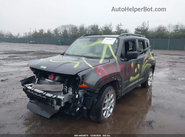 ZACNJAAB8LPL57852 2020 JEEP RENEGADE Gray Front view