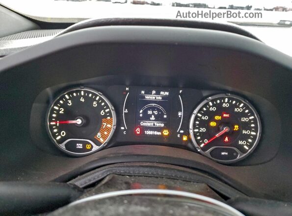 ZACNJABB2LPL08340 2020 JEEP RENEGADE Black Սարքավորումների վահանակի տեսք