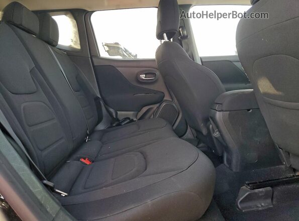 ZACNJABB2LPL08340 2020 JEEP RENEGADE Black Սալոնի հետևի տեսք