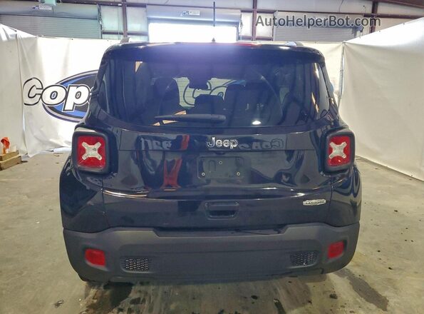ZACNJABB2LPL08340 2020 JEEP RENEGADE Black Հետևի տեսք