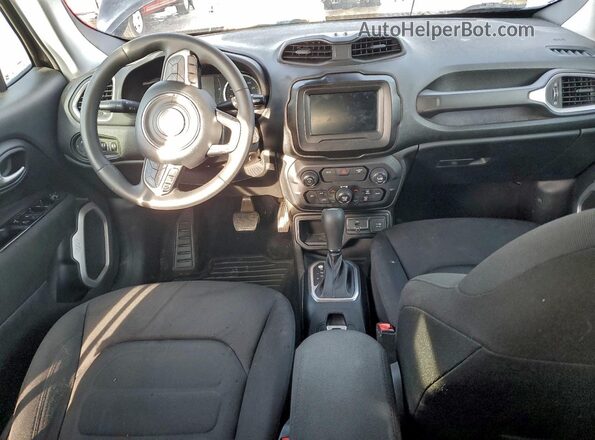 ZACNJABB2LPL08340 2020 JEEP RENEGADE Black Առջևի վահանակի տեսք