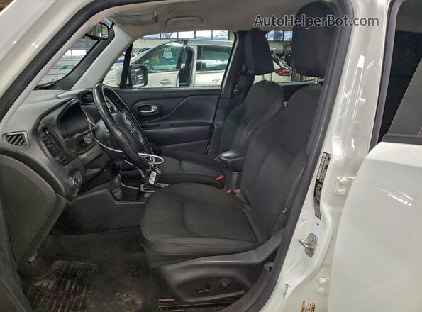 ZACNJABB2LPM04436 2020 JEEP RENEGADE White Front interior view