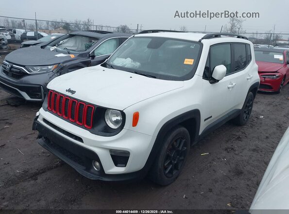ZACNJABB7LPL53726 2020 JEEP RENEGADE White წინა მარცხენა ხედი სამი მეოთხედიდან