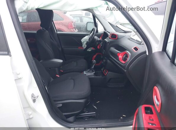 ZACNJABB7LPL53726 2020 JEEP RENEGADE White წინა სალონის ხედი