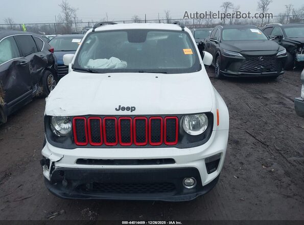 ZACNJABB7LPL53726 2020 JEEP RENEGADE White წინა პანელის ხედი