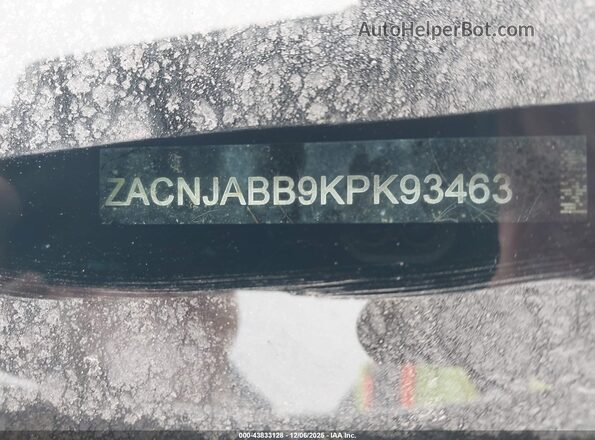 ZACNJABB9KPK93463 2019 JEEP RENEGADE White Vista del compartimento del motor