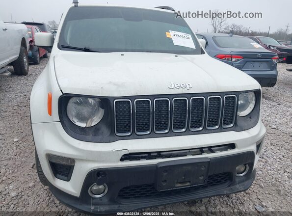 ZACNJABB9KPK93463 2019 JEEP RENEGADE White Vista del cuadro de instrumentos