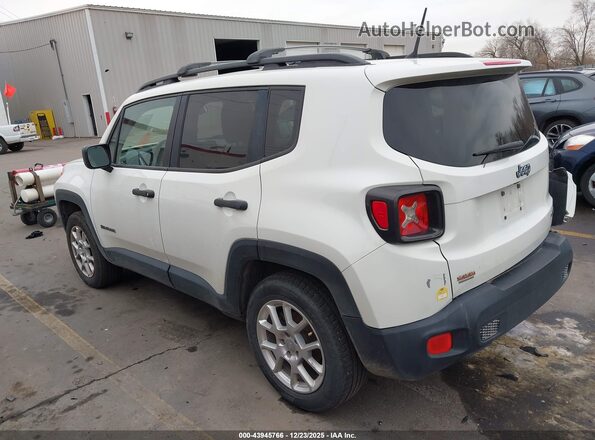 ZACNJBAB3KPK55136 2019 JEEP RENEGADE Белый Задняя левая четверть