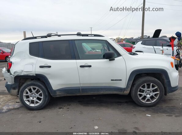 ZACNJBAB3KPK55136 2019 JEEP RENEGADE Белый Вид задней части салона
