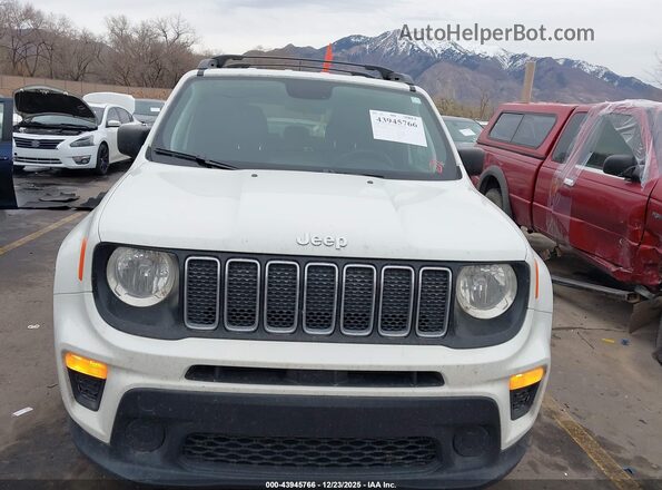 ZACNJBAB3KPK55136 2019 JEEP RENEGADE Белый Вид щитка приборов