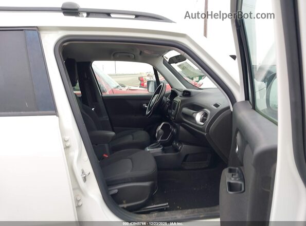 ZACNJBAB3KPK55136 2019 JEEP RENEGADE Белый Вид салона спереди