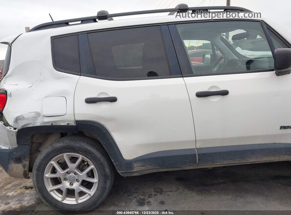 ZACNJBAB3KPK55136 2019 JEEP RENEGADE Белый Вид спереди