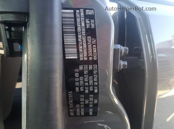 ZACNJBAB4LPL40228 2020 JEEP RENEGADE Gray VIN კოდის სტიკერის ხედი