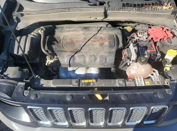 ZACNJBAB4LPL40228 2020 JEEP RENEGADE Gray ძრავის განყოფილების ხედი