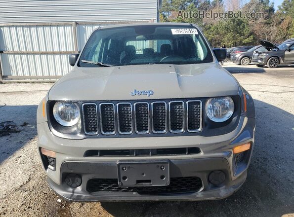 ZACNJBAB4LPL40228 2020 JEEP RENEGADE Gray წინა ხედი