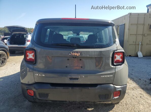 ZACNJBAB4LPL40228 2020 JEEP RENEGADE Gray უკანა ხედი