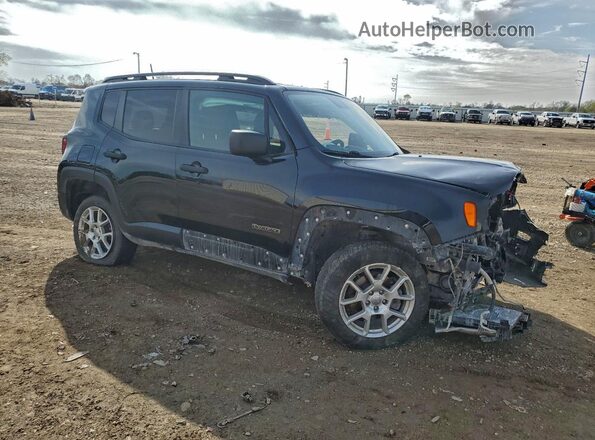 ZACNJBAB6LPL41185 2020 JEEP RENEGADE Black Առջևի աջ