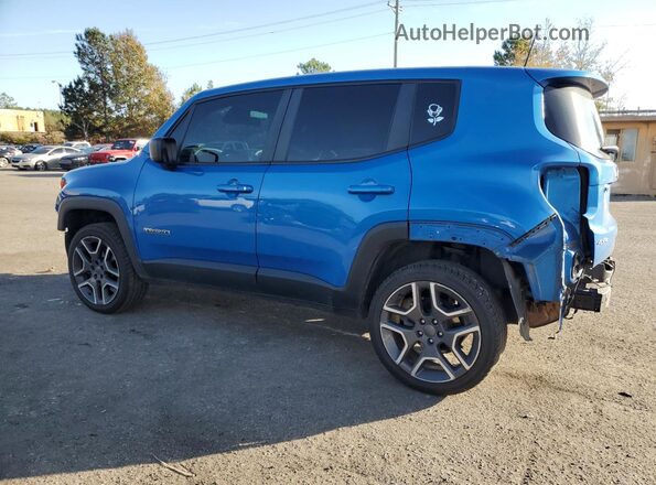 ZACNJBAB6LPL97532 2020 JEEP RENEGADE Blue Հետևի ձախ