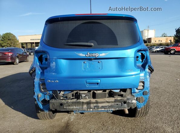 ZACNJBAB6LPL97532 2020 JEEP RENEGADE Blue Հետևի տեսք