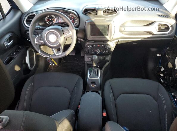 ZACNJBAB6LPL97532 2020 JEEP RENEGADE Blue Առջևի վահանակի տեսք