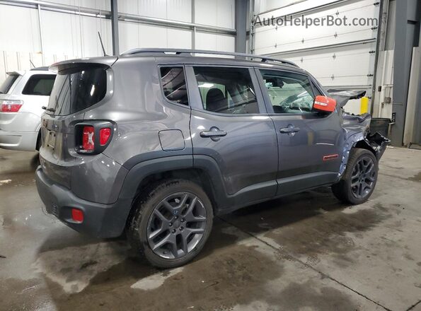 ZACNJBBB4LPL69176 2020 JEEP RENEGADE Gray Задня права чверть