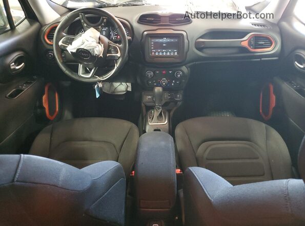 ZACNJBBB4LPL69176 2020 JEEP RENEGADE Gray Вид панелі приладів