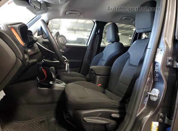 ZACNJBBB4LPL69176 2020 JEEP RENEGADE Gray Вид салону спереду