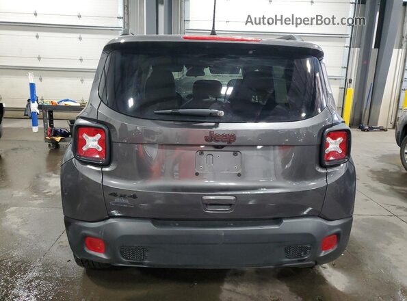 ZACNJBBB4LPL69176 2020 JEEP RENEGADE Gray Вид ззаду