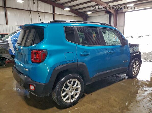 ZACNJBBB9LPL09183 2020 JEEP RENEGADE Бирюзовый Задняя правая четверть