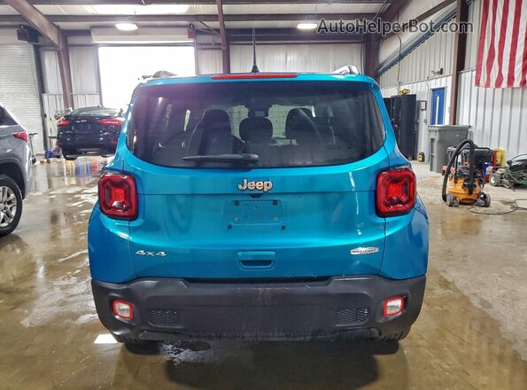 ZACNJBBB9LPL09183 2020 JEEP RENEGADE Бирюзовый Вид сзади