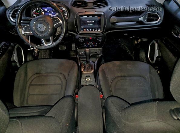 ZACNJBBB9LPL09183 2020 JEEP RENEGADE Бирюзовый Вид панели приборов