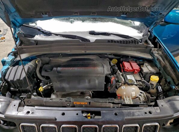ZACNJBBB9LPL09183 2020 JEEP RENEGADE Бирюзовый Вид подкапотного пространства