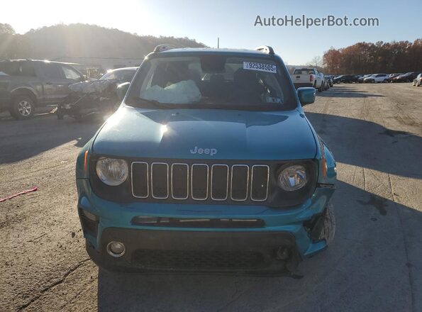 ZACNJBBBXLPL09631 2020 JEEP RENEGADE Blue Դիմացի տեսք