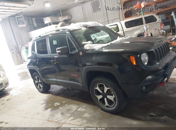 ZACNJBC18LPL49003 2020 JEEP RENEGADE Black Widok wnętrza z tyłu