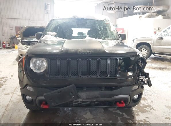 ZACNJBC18LPL49003 2020 JEEP RENEGADE Black Widok zestawu wskaźników